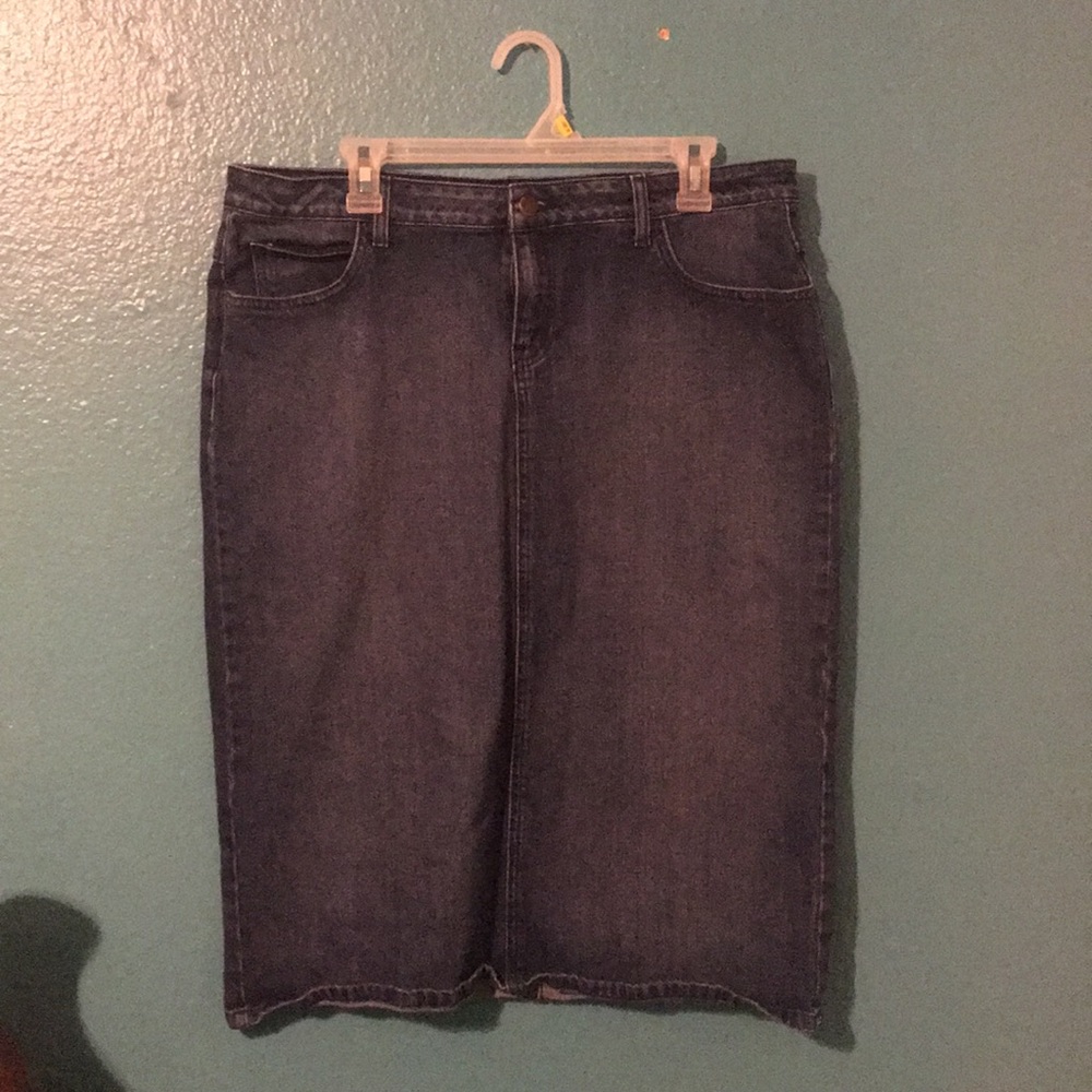 Jean skirt